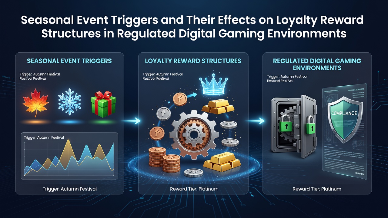 Seasonal events influencing digital gaming loyalty programs across regulated platforms