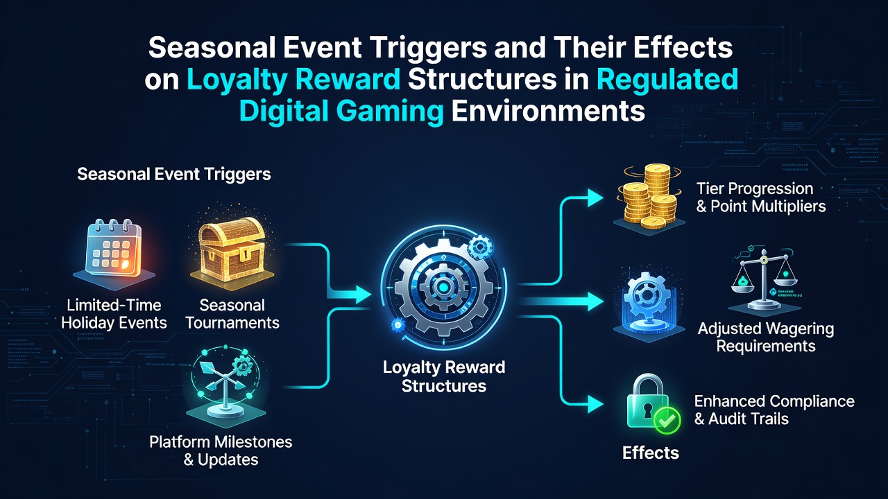 Loyalty reward adjustments during seasonal campaigns in virtual gaming environments